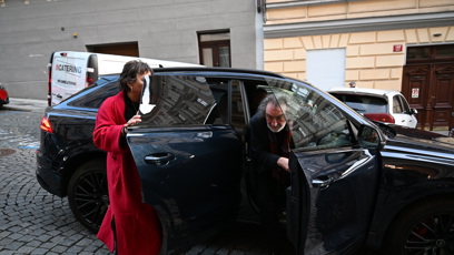 FOTO: Bolek Polívka vystupuje.