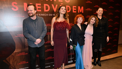 FOTO: Herecké obsazení filmu Tanec s medvědem.