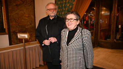 FOTO: Zuzana Kronerová dorazila se svým manželem Milanem Hladkým.