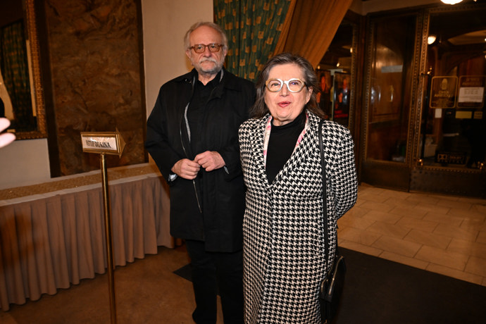 Zuzana Kronerová na slavnostní premiéru Tanec s medvědem dorazila po boku svého muže.