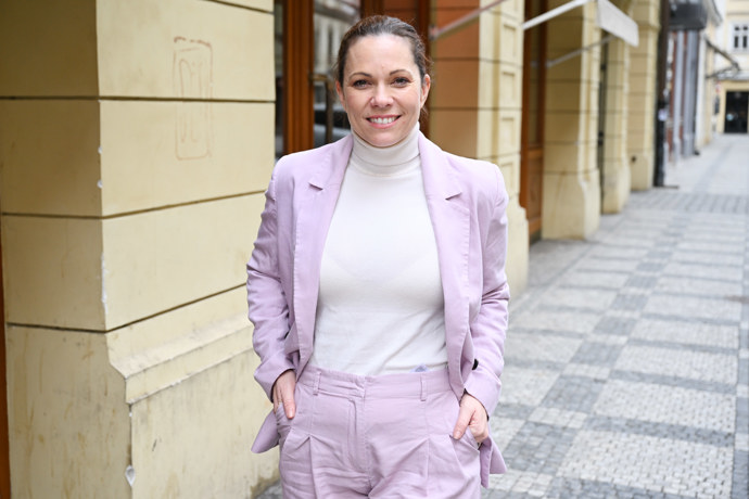 Michaela Nosková rozdávala úsměvy.