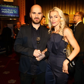 Igor Timko s manželkou Silvií na archivním snímku z roku 2025. 