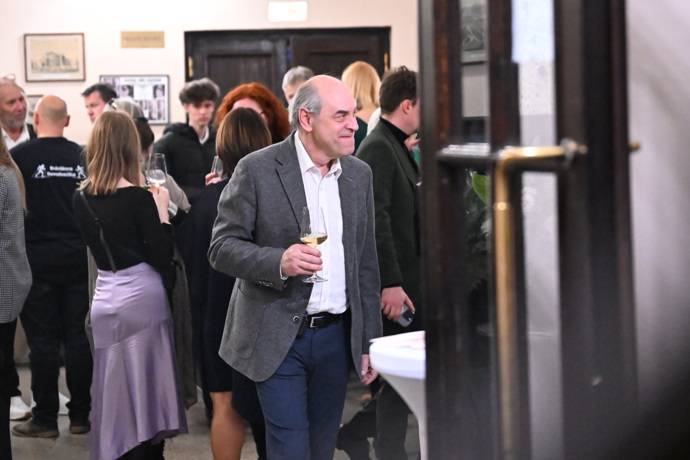 Miroslav Táborský měl dobrou náladu.