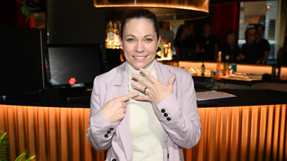 FOTO: Michaela Nosková ukázala prstýnek.