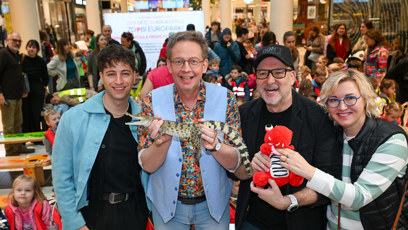 FOTO: Ze slavnostního zahájení výstavy a výtvarné soutěže „Krokodýli v EUROPARKu“