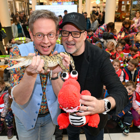 Aleš Cibulka s manželem podpořili postižené děti. 