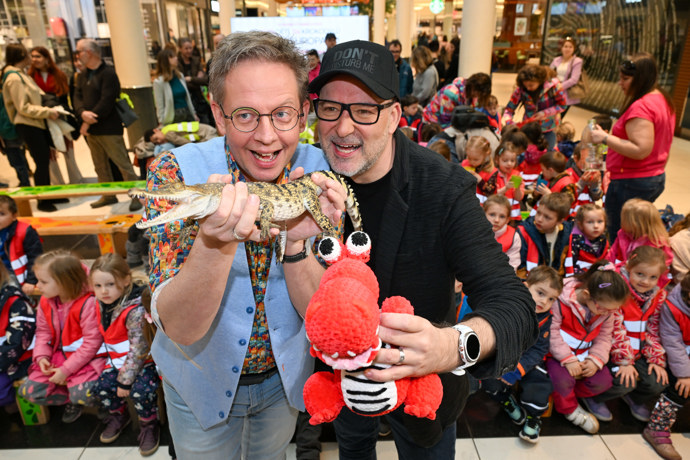 Aleš Cibulka s manželem podpořili postižené děti. 