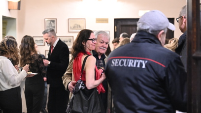 FOTO: Karel Šíp na oslavě narozenin Zdeňka Svěráka.