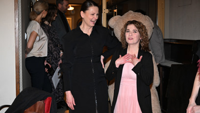 FOTO: Klára Melíšková s Pavlou Gajdošíkovou.