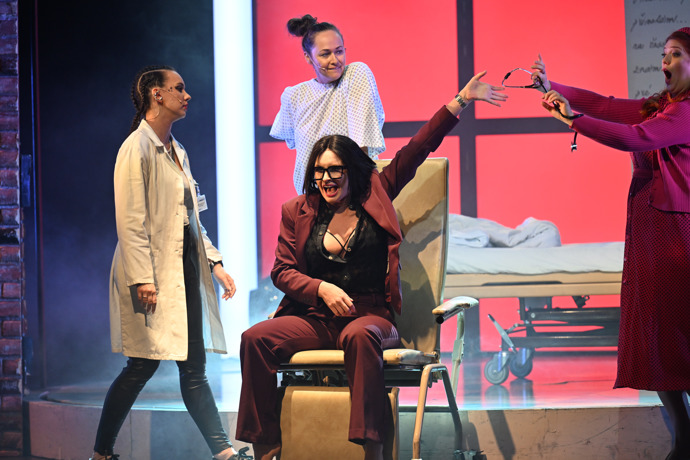 Představení muzikálu Biograf láska s hity Hany Zagorové.