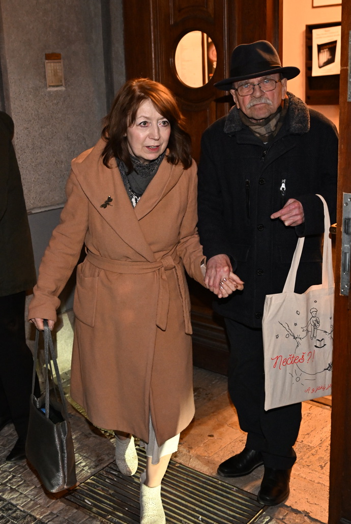 Jaroslav Uhlíř s manželkou Helenou.