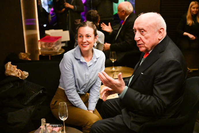 Felix Slováček s lékařkou své dcery.