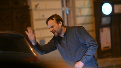 FOTO: Kryštof Hádek na narozeninové oslavě Zdeňka Svěráka.