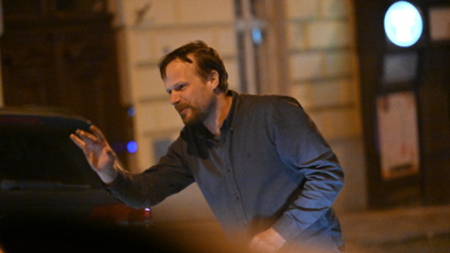 FOTO: Kryštof Hádek na narozeninové oslavě Zdeňka Svěráka.