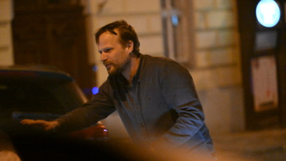 FOTO: Kryštof Hádek na narozeninové oslavě Zdeňka Svěráka.