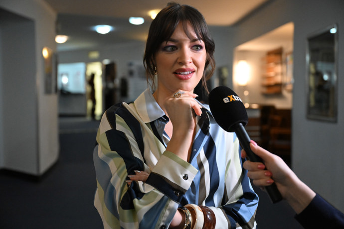 Jitka Boho při rozhovoru pro eXtra.cz.