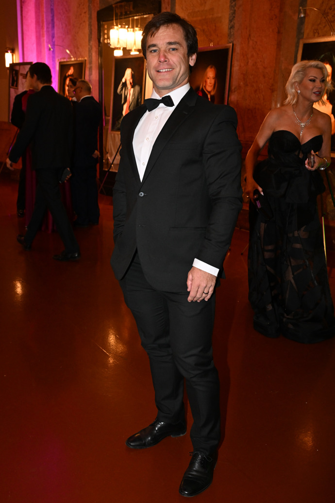 Vavřinec Hradilek na Plese potravinové banky. 