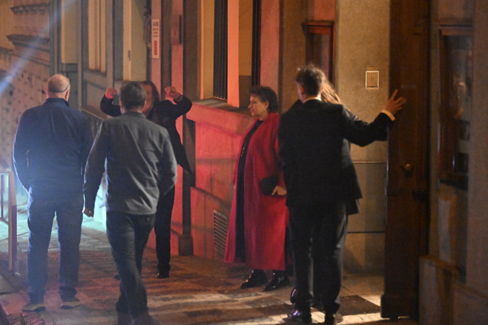 Bolek Polívka byl ve veselé náladě.