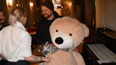 FOTO: Kryštof Hádek se svým narozeninovým dárkem.