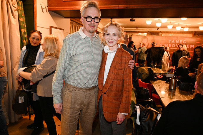 Jana Plodková s partnerem Filipem Žilkou. 