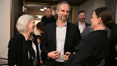 FOTO: Petr Vršek dorazila na premiéru filmu Tanec s medvědem.
