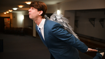 FOTO: Jan Komínek si ze sebe umí udělat srandu.