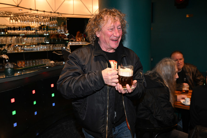 Z posledního rozloučení s Jiřím Valentou. 