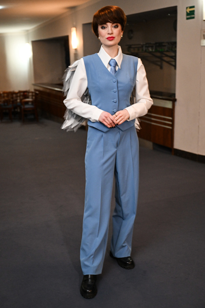 Michaela Pecháčková je v paruce k nepoznání.