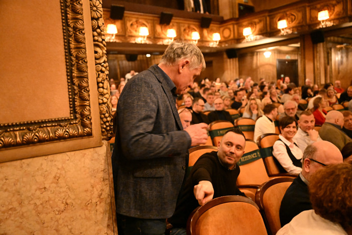 Český politik Jiří Čunek si zašel do kina. 