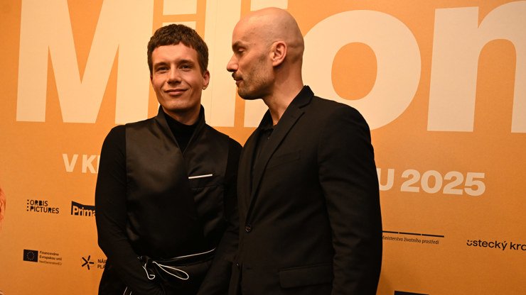 Daniel Krejčík s přítelem Jiřím.