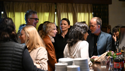 FOTO: Jana Plodková během večera na slavnostní premiéře filmu.