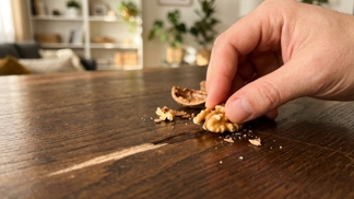 Nevyhazujte poškrábaný nábytek: Stačí jeden vlašský ořech a rýhy ve dřevě zmizí během vteřiny