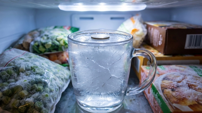 Proč dávat do mrazáku hrnek s mincí? Geniální trik, který vás ochrání před otravou z jídla