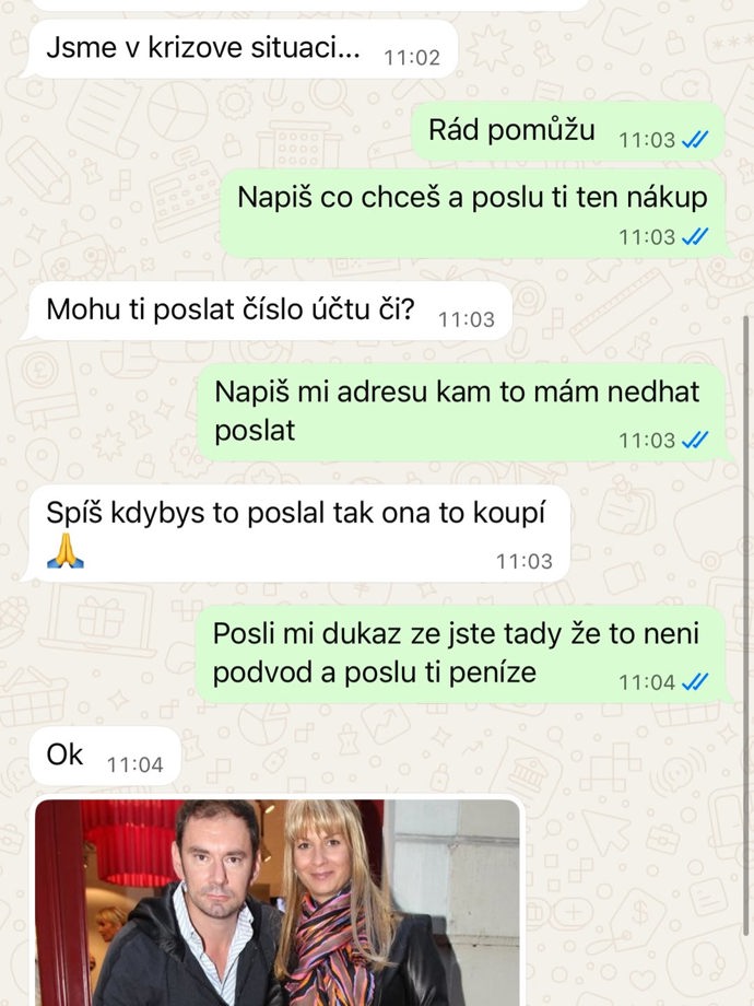 Rozhodli se použít fotku Emanuela Ridiho.
