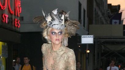 FOTO: Lady Gaga má ráda i extravagantní boty.