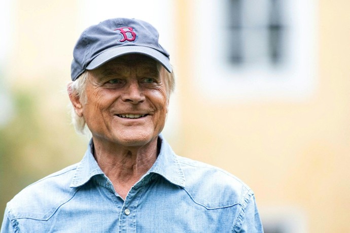 Terence Hill pověsil před nedávnem herectví na hřebík a spolu se synem Jessem se věnuje výrobě zmrzliny.