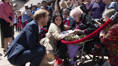 FOTO: Princ Harry a Meghan Markle navštívili Austrálii také v roce 2016.
