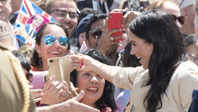 FOTO: Princ Harry při své poslední návštěvě Austrálie oznámil radostnou novinku, a to, že je jeho manželka Meghan Markle těhotná.