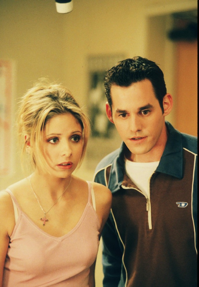 Nicholas Brendon a Sarah Michelle Gellar.