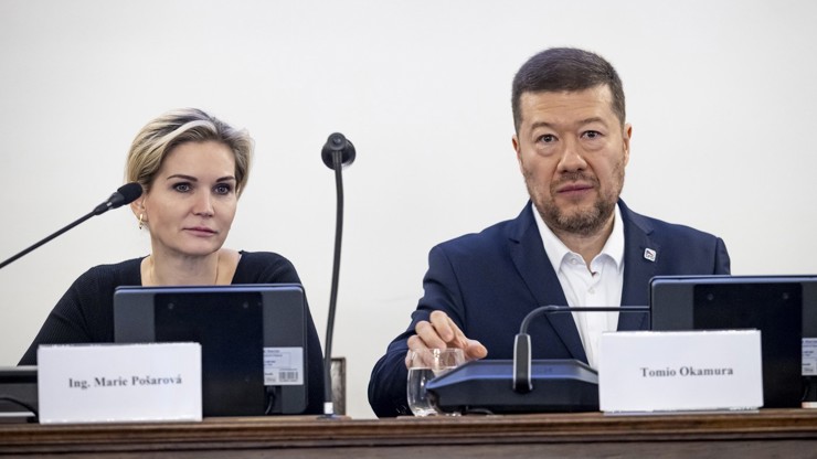 Marie Pošarová je členkou hnutí SPD. 