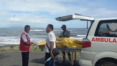 FOTO: Ostatky jeho těla byli rozesety po celé pláži.