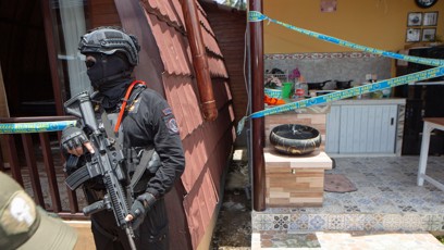 FOTO: Policie na Bali