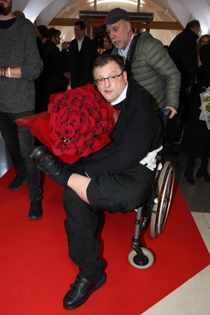 Jindřich Forejt na premiéře filmu Livia.