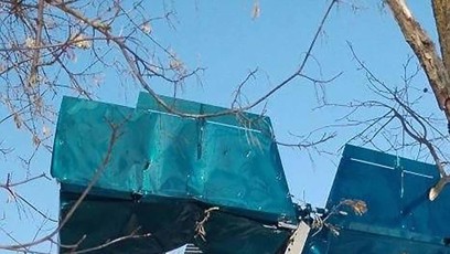 FOTO: Sestřelený český letoun.