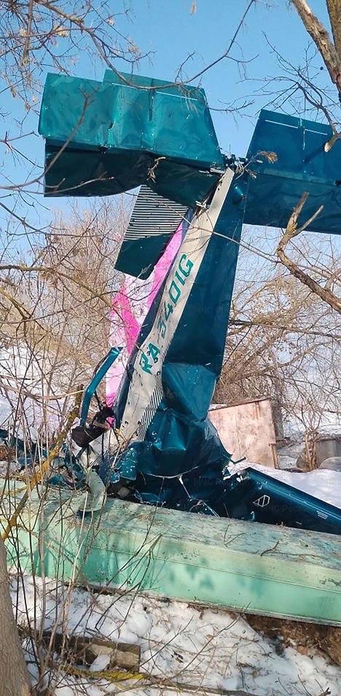 Sestřelený český letoun.