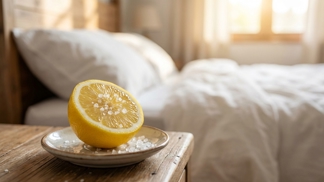 Sbohem ranní únavě a ucpanému nosu: Stačí dát každou noc na noční stolek rozkrojený citron se špetkou soli