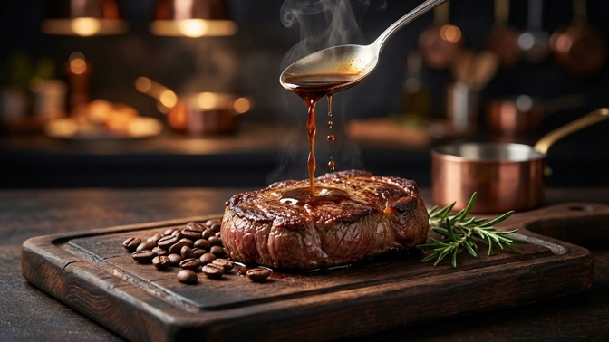 Křehké maso díky kávě? Vyzkoušejte jednoduchý tip pro pečení a grilování