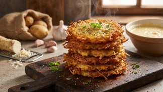 Bramboráky už vám v míse nikdy nezčernají: Tento nastrouhaný kořen v těstě zajistí dokonalou barvu i říz, o kterém se vám ani nesnilo