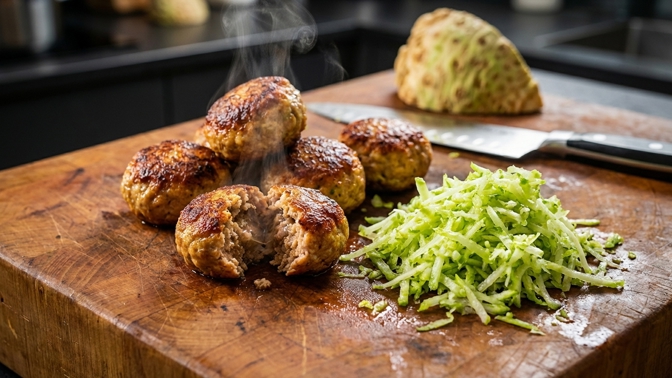 Recept na nejlepší karbanátky: Jak celer v masové směsi nahradí strouhanku