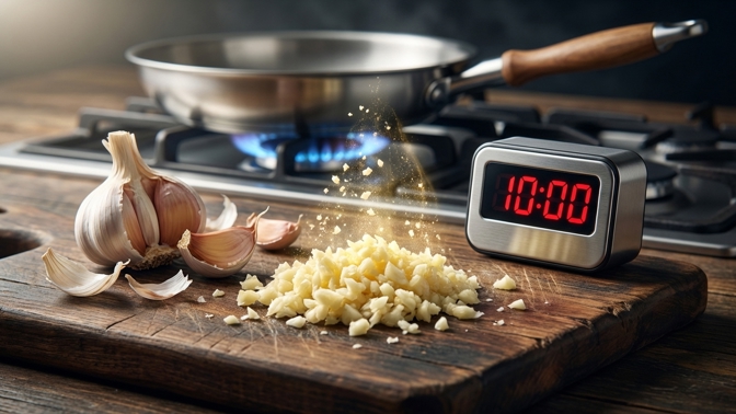 Jak uchovat léčivé látky v česneku i po tepelné úpravě? Zkuste tento trik